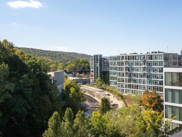 Cayuga Lofts Property Aerial View 2