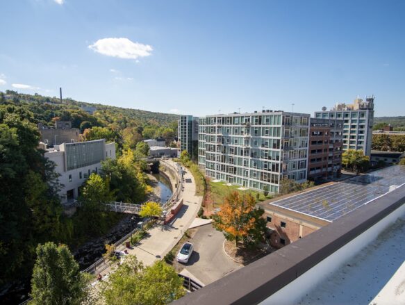 Cayuga Lofts Property Aerial View 1